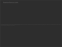 Tablet Screenshot of buena-boca.com